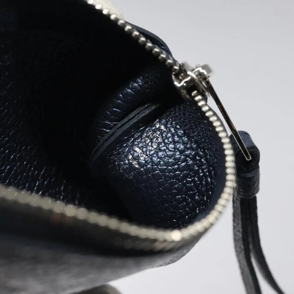 LOUIS VUITTON Monogram Empreinte Pochette Cles Celest M80900 LV Auth 118067 - Picture 10 of 13